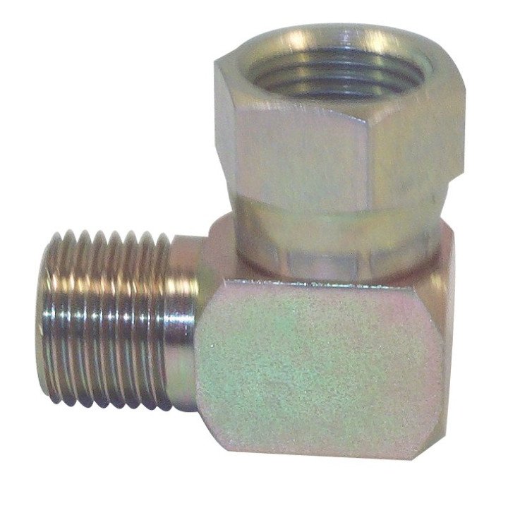 3/8 x 3/8 BSP M/F 90 COMP ELBOW