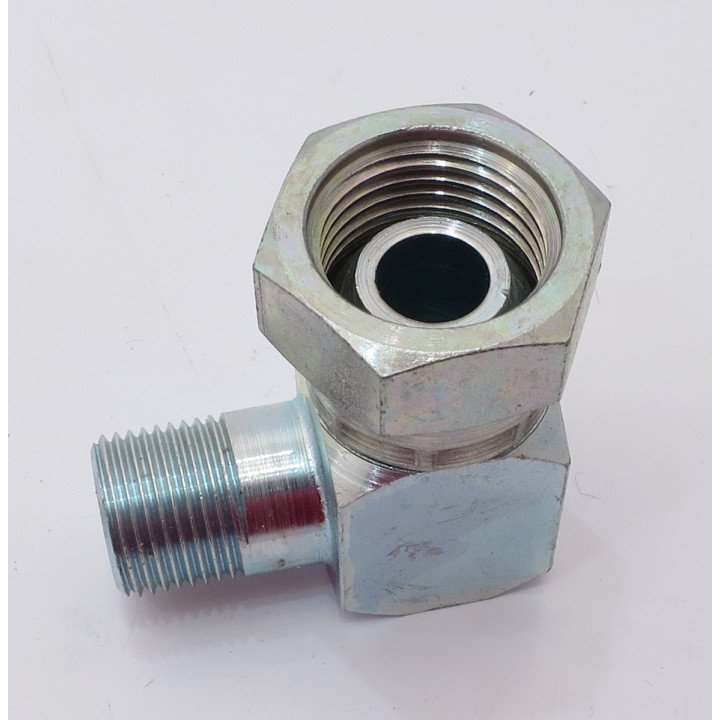 3/8 x 1/2 BSP M/F 90 COMP ELBO