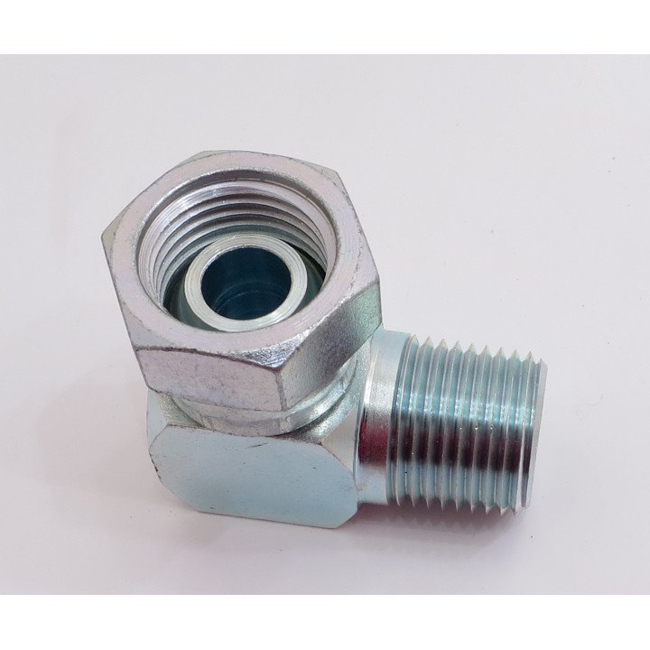 1/2 NPT x 1/2 BSP M/F 90/C ADA