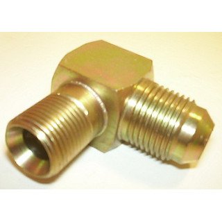 1/4 BSP x 7/16 JIC M/M 90/C