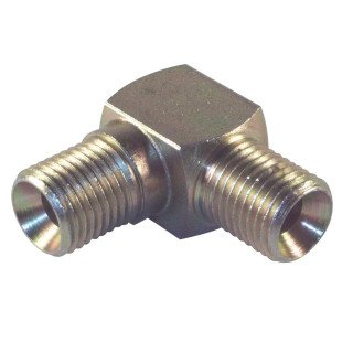 3/8 x 3/8 BSP M/M 90 COMP ELBO