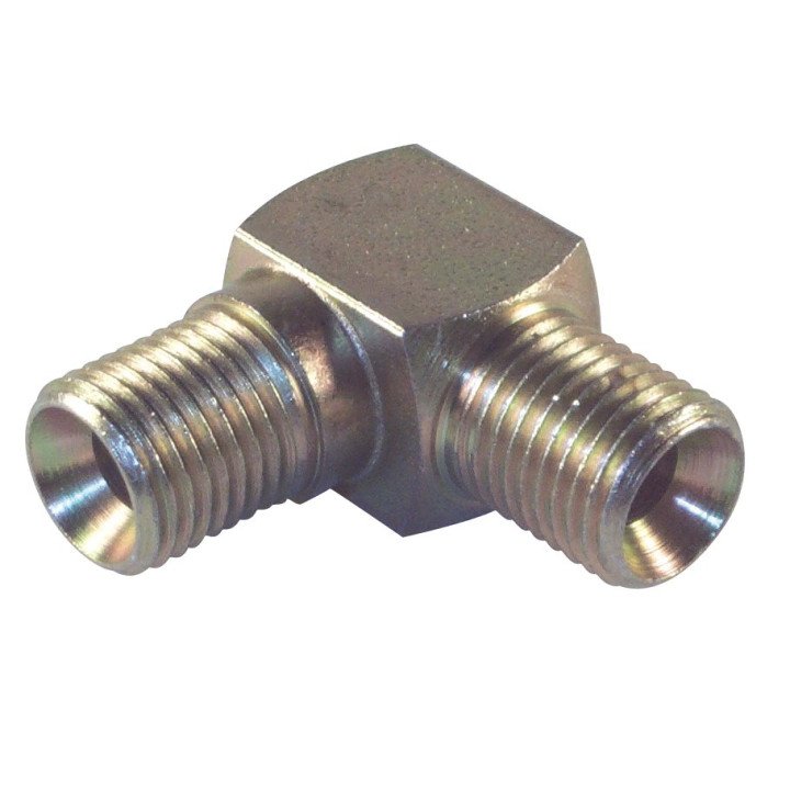 3/8 x 3/8 BSP M/M 90 COMP ELBO