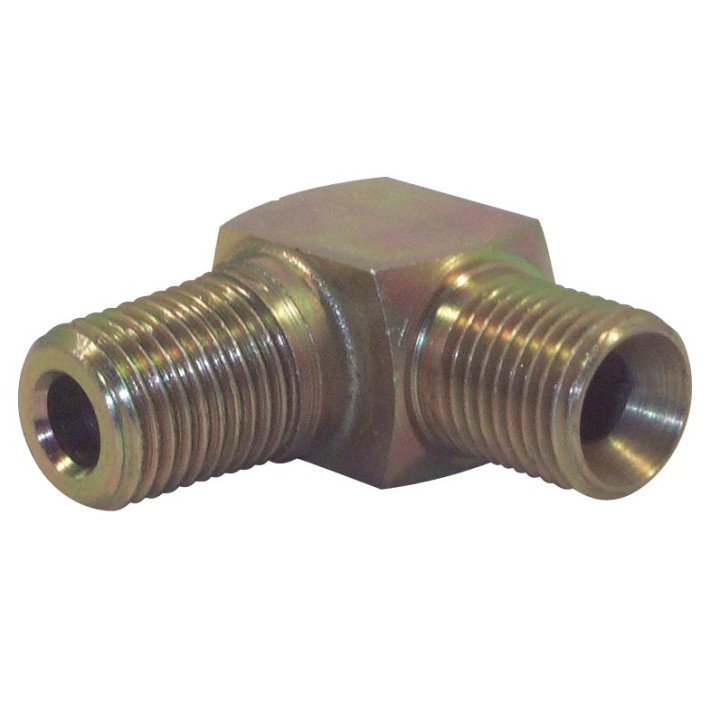 3/8 BSP x 3/8 BSPT M/M 90/C EL