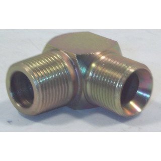 3/4 BSP x 3/4 BSPT M/M 90/C AD