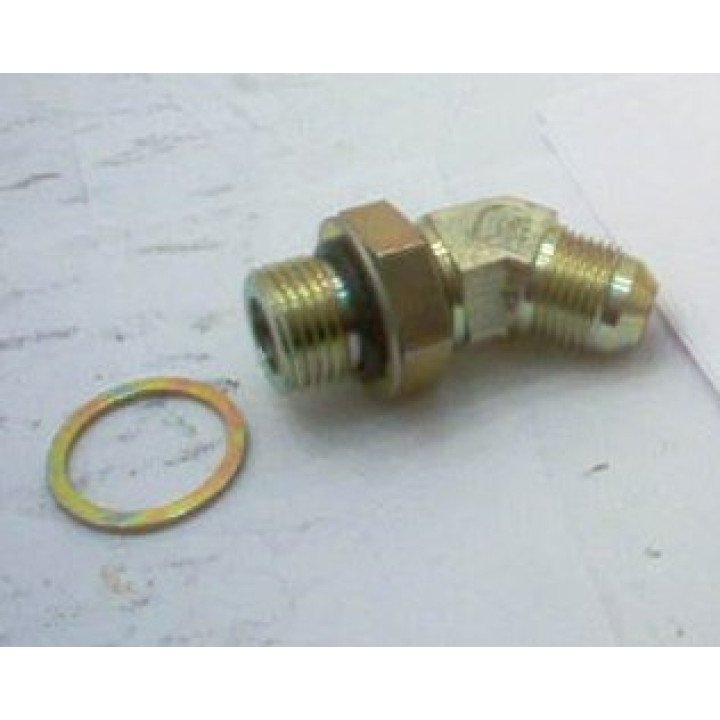 1/2 BSP LOCKNUT X 3/4 JIC M/M 45/C