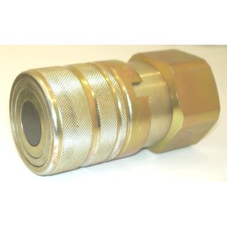 1.1/4 BSP FLAT FACE QRC FEMALE**