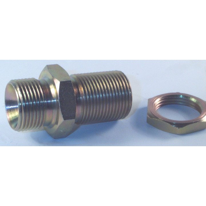1/2 BSP BULKHEAD ADAPTOR + NUTS