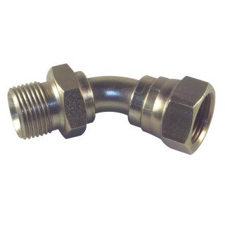 3/8 x 3/8 BSP M/F 45 SWEPT ELB