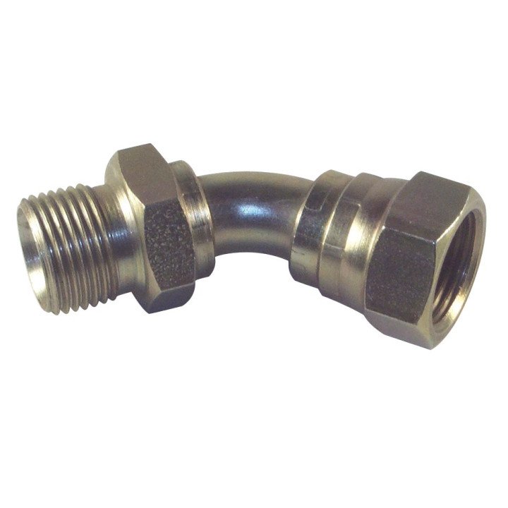 3/8 x 3/8 BSP M/F 45 SWEPT ELB