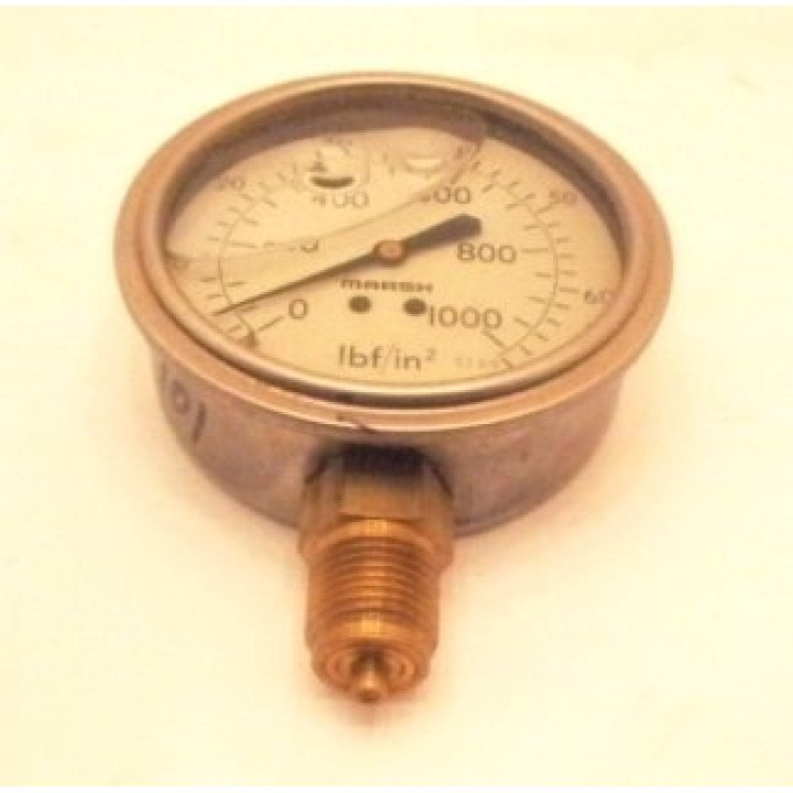 70 BAR 400mm STEM PRESS GUAGE