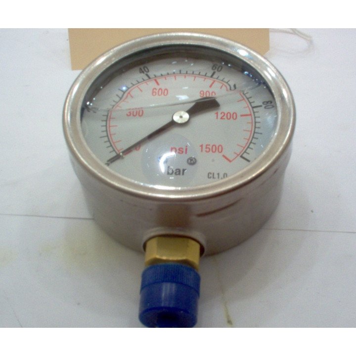 100 BAR 100mm STEM PRESS GAUGE
