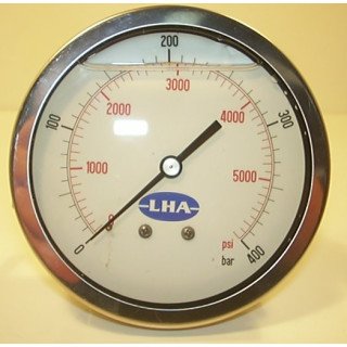 270 BAR 100mm PANEL PRESS GAUGE