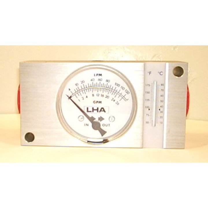 FLOW METER 120L/MIN 3/4 PORTS