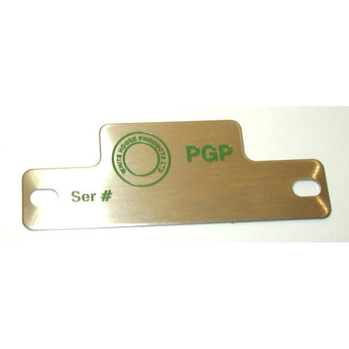 PGP LABEL - FOR PARKER DISTRIBUTORS