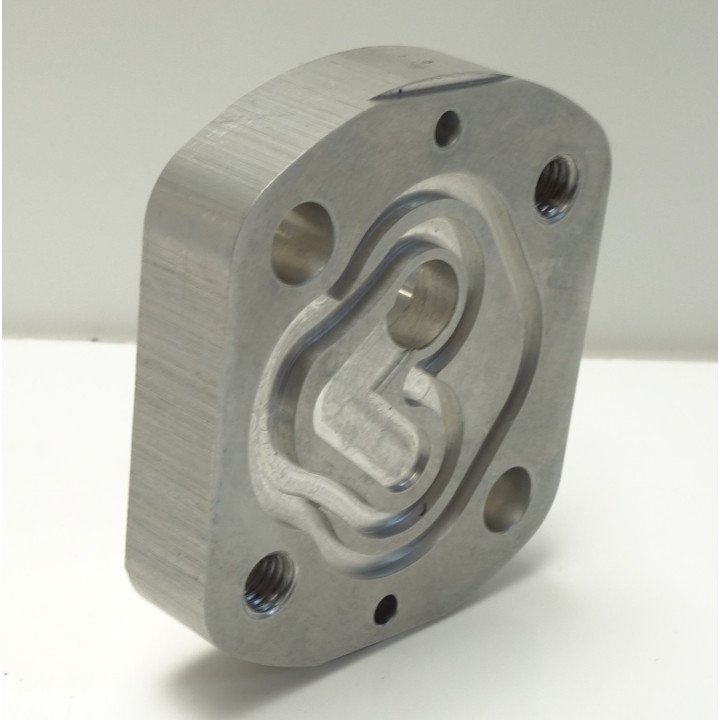 P23 SH FLANGE A4 40X40MM W/SEAL CCW