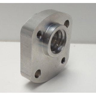 P23 SH FLANGE A4 40X40MM W/SEAL CW