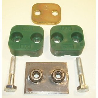 8mm O.D. SINGLE PIPE CLAMPS