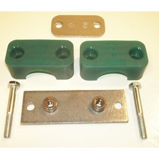 28mm OD/ 3/4 R2T SGL BOLT ON CLAMPS