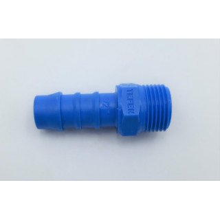 BLUE 3/8'' PIPE END HOSE TAIL