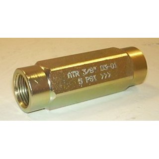 3/8 BSP INLINE CHECK VALVE (0.5)BAR