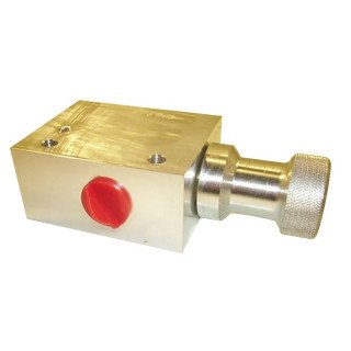 1/2 BSP 12GPM KNOB OP FLOW DIVIDER