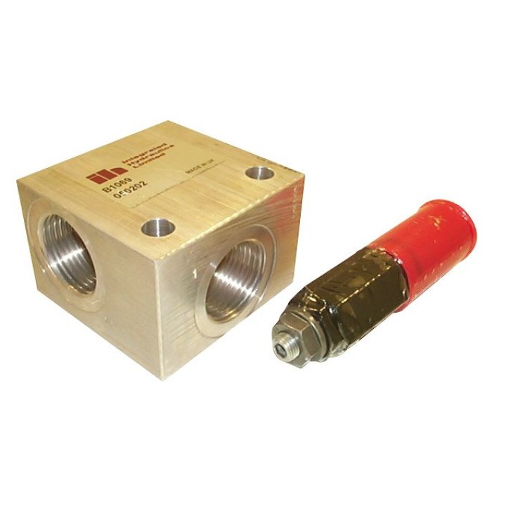 1'' BSP INLINE REL VLV  DIRECT