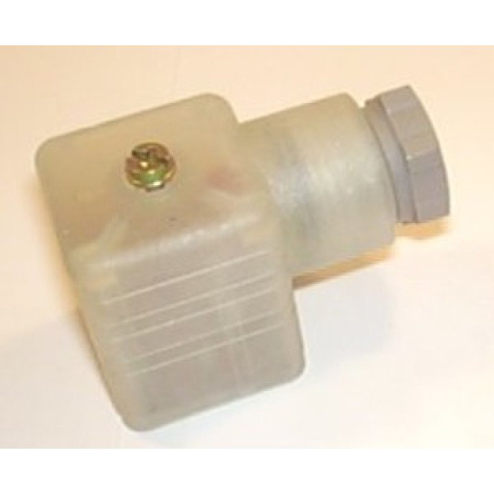 DIN CONNECTOR C/W LIGHT FOR DC COIL