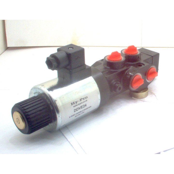 1/2 BSP 24V  6 PORT DOUBLE DIVERTER