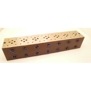 CETOP 3 7 BANK MANIFOLD W/O RV