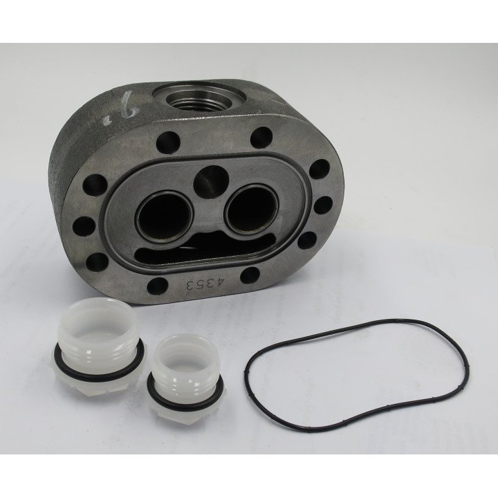 PORTED PRESSURE END COVER WITH