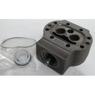 (N125) END COVER WITH SIDE PORTS