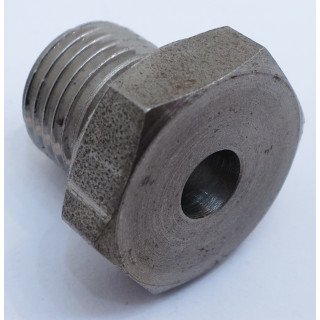 WELD ON MALE BOSS WITH HEX 1/4'' BS
