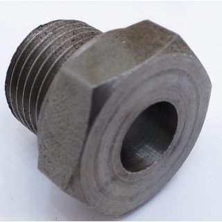 WELD ON MALE BOSS WITH HEX 1/2'' BS