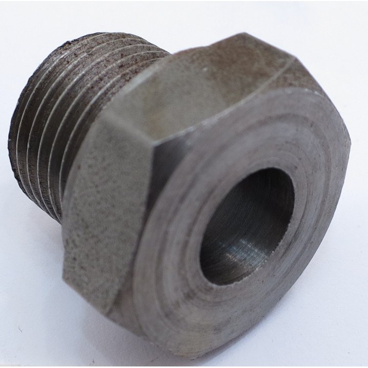 WELD ON MALE BOSS WITH HEX 1/2'' BS