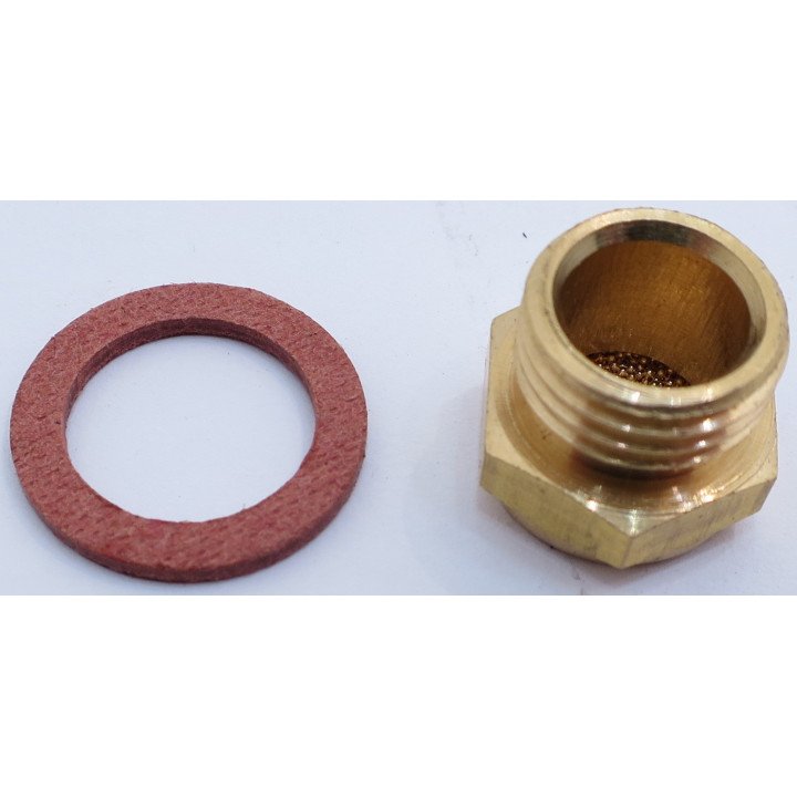 MALE THREADED BREATHER 1/4'' BSPP