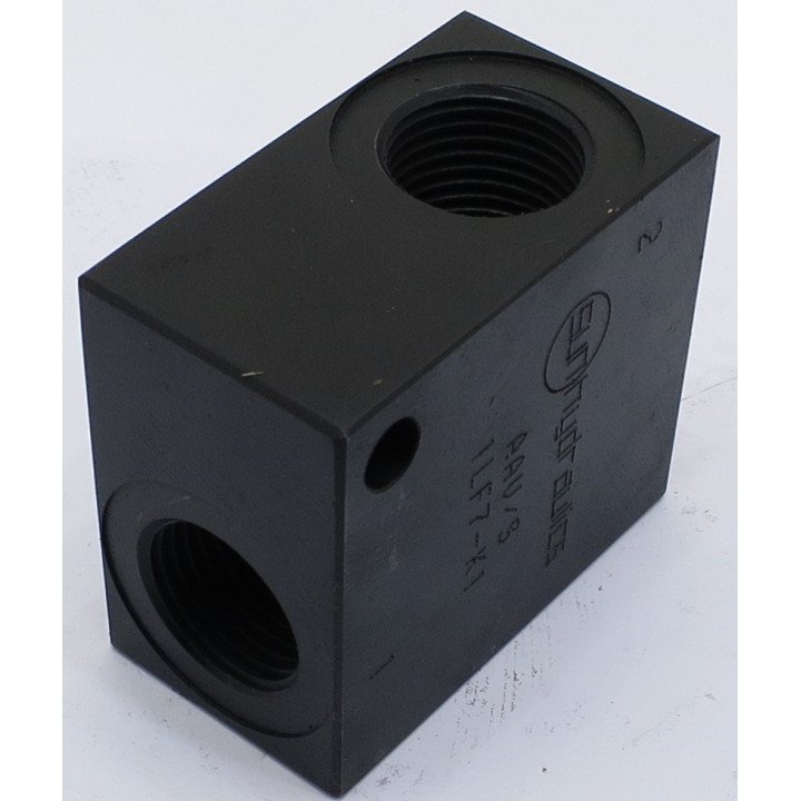 2 PORT MANIFOLD T-162A CAVITY 1/2''