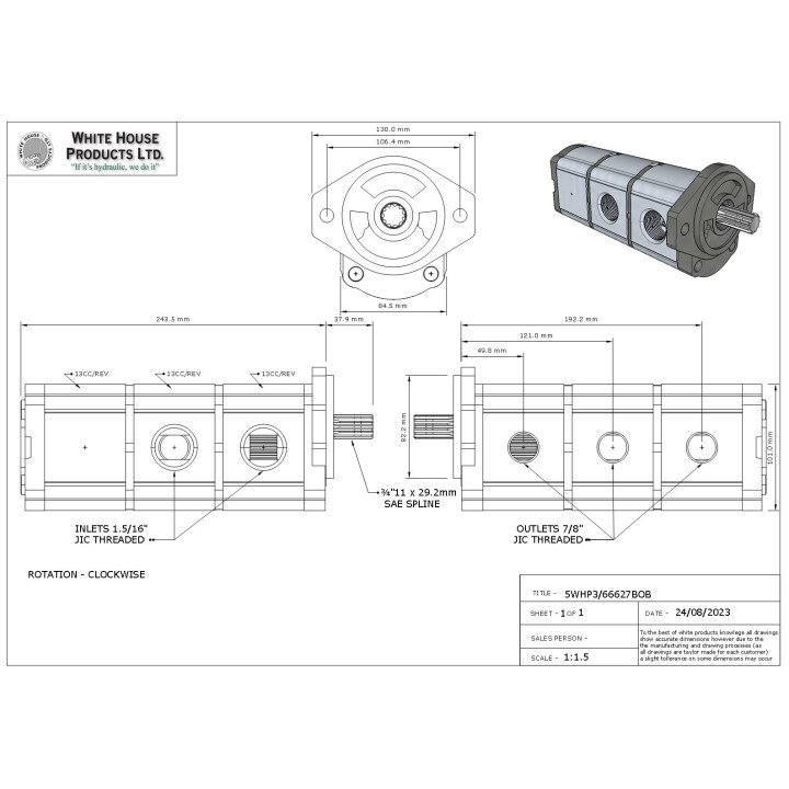 BETA EQUIVALENT TO BOBCAT: 6662769