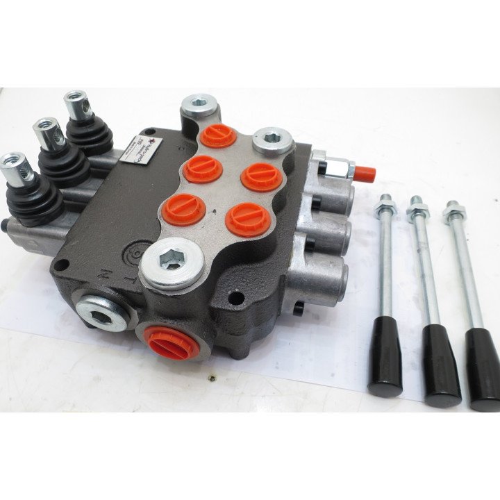 3 BANK 1/2'' BSP MONOBLOCK VALVE