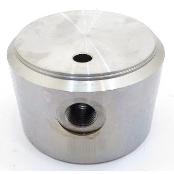 100 BORE BORED AND PORTED END CAP