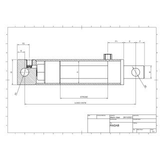 DOUBLE ACTING 50X70X600