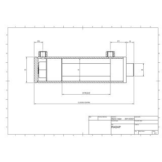 DOUBLE ACTING 40X70X500