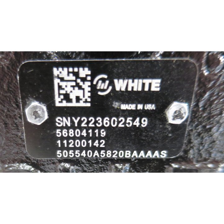 WHITE No. 505540A5820BAAAA