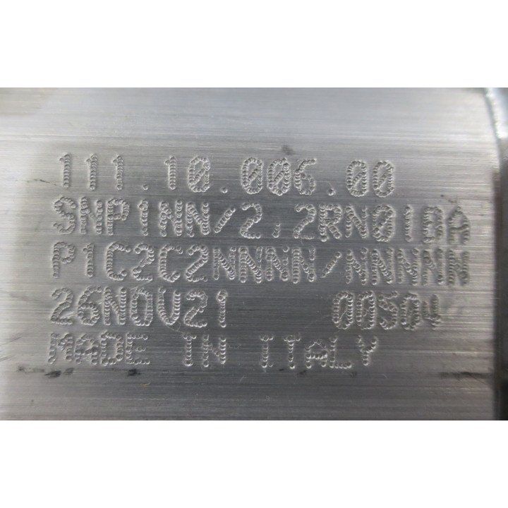 DENNIS 653886 HYDRAULIC GEAR PUMP