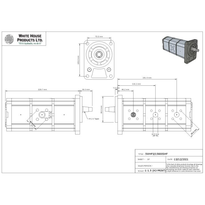 WHP EQUIVALENT FOR SCHAEFF