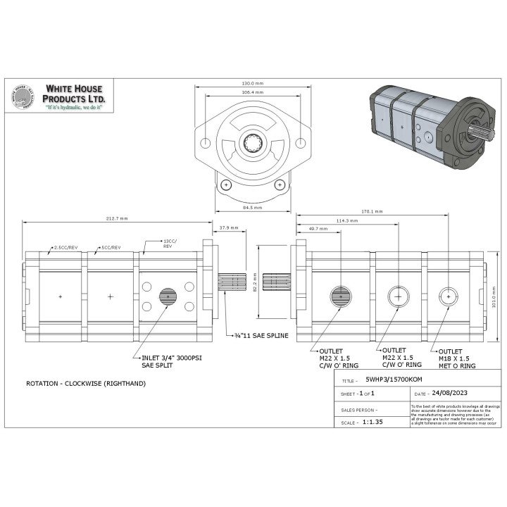 WHP BETA EQUIVALENT TO 9531B/7295Y