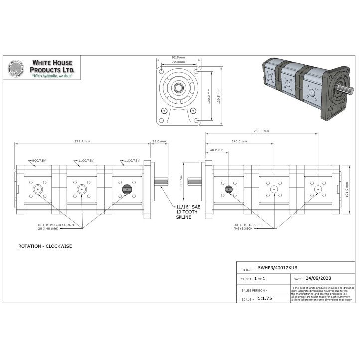 WHP BETA EQUIVALENT TO 0510565079