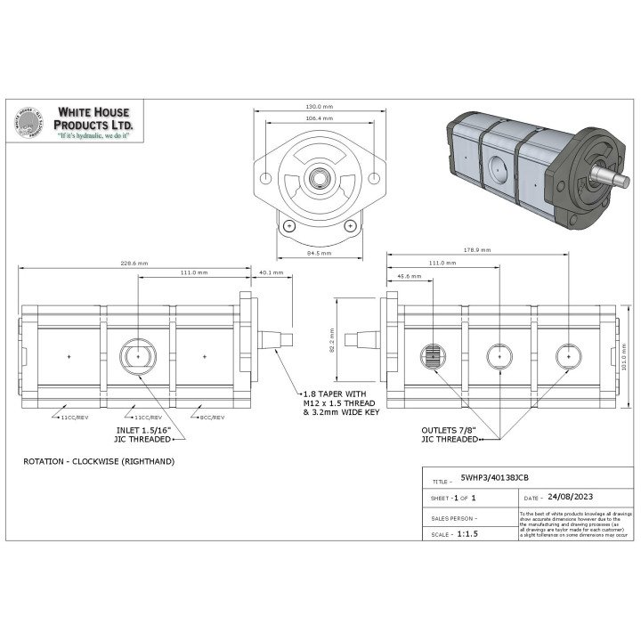 WHP BETA EQUIVALENT TO 8633Z ULTRA