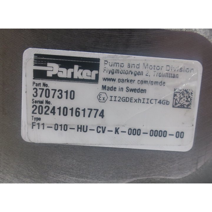 Parker part no. 3707310